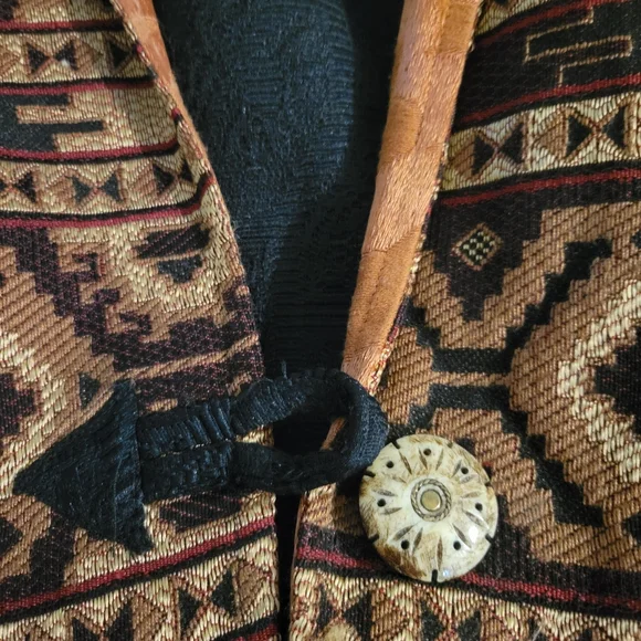 Tribal Print Jacket Size M - Picture 4 of 10